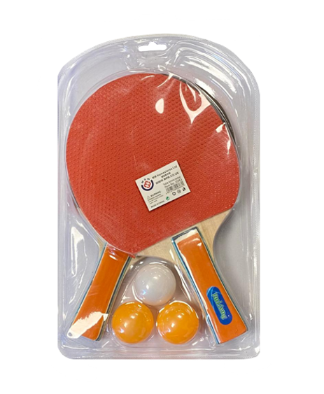 Table Tennis Ping Pong Paddle Set of 5 0383 (Parcel Rate)