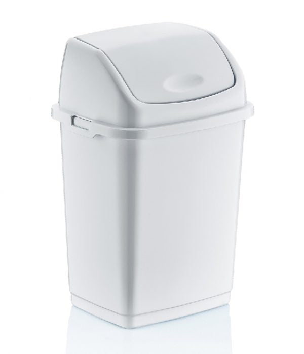 Plastic Fantasy Dust Bin 18 Litre Assorted Colours D09703 / DB18 (Big Parcel Rate)