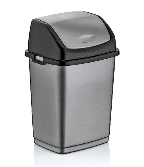 Plastic Fantasy Dust Bin 18 Litre Assorted Colours D09703 / DB18 (Big Parcel Rate)