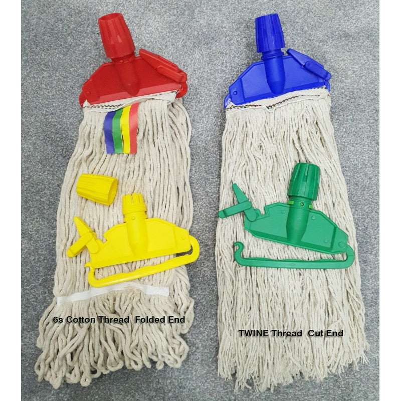 Kentucky Industrial Mop Head 40 x 20 cm Pack of 2 Assorted Colours KM101C (Parcel Rate)