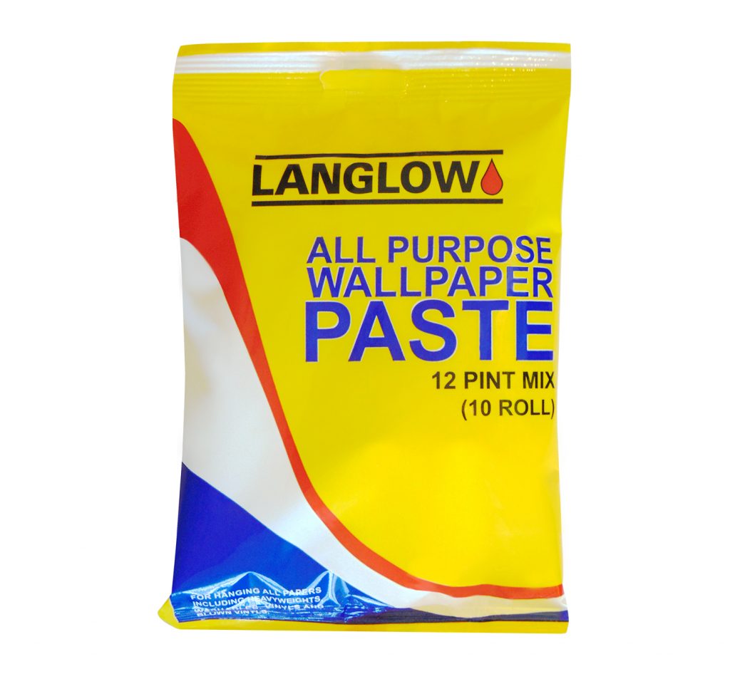 Langlow Classic All Purpose Wallpaper Paste 12 Pint Mix 07424 / 61-27 (Large Letter Rate)