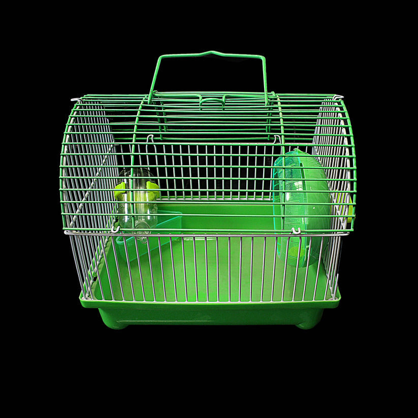 Medium Pet Hamster Mouse Rodent Cage 26 x 31 x 20 cm Assorted Colours 0082 (Parcel Rate)