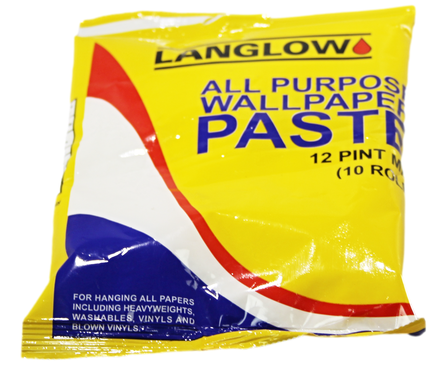 Langlow Classic All Purpose Wallpaper Paste 12 Pint Mix 07424 / 61-27 (Large Letter Rate)