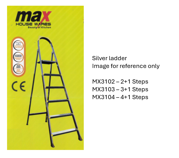 Step Ladder Heavy Duty 4+1 Diy Home MX3124 (Big Parcel Rate)