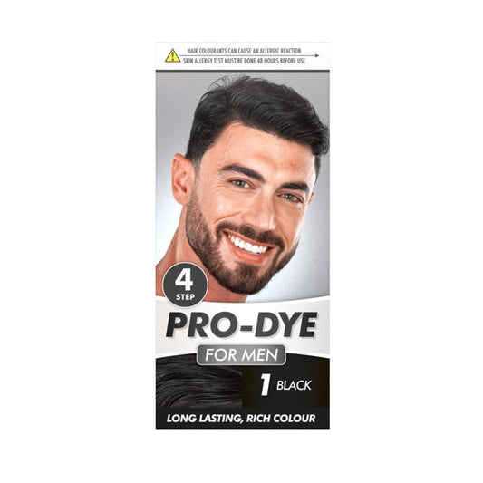 Men’s Black Hair Dye No.1 Long Lasting Rich Colour 310998 (Parcel Rate)