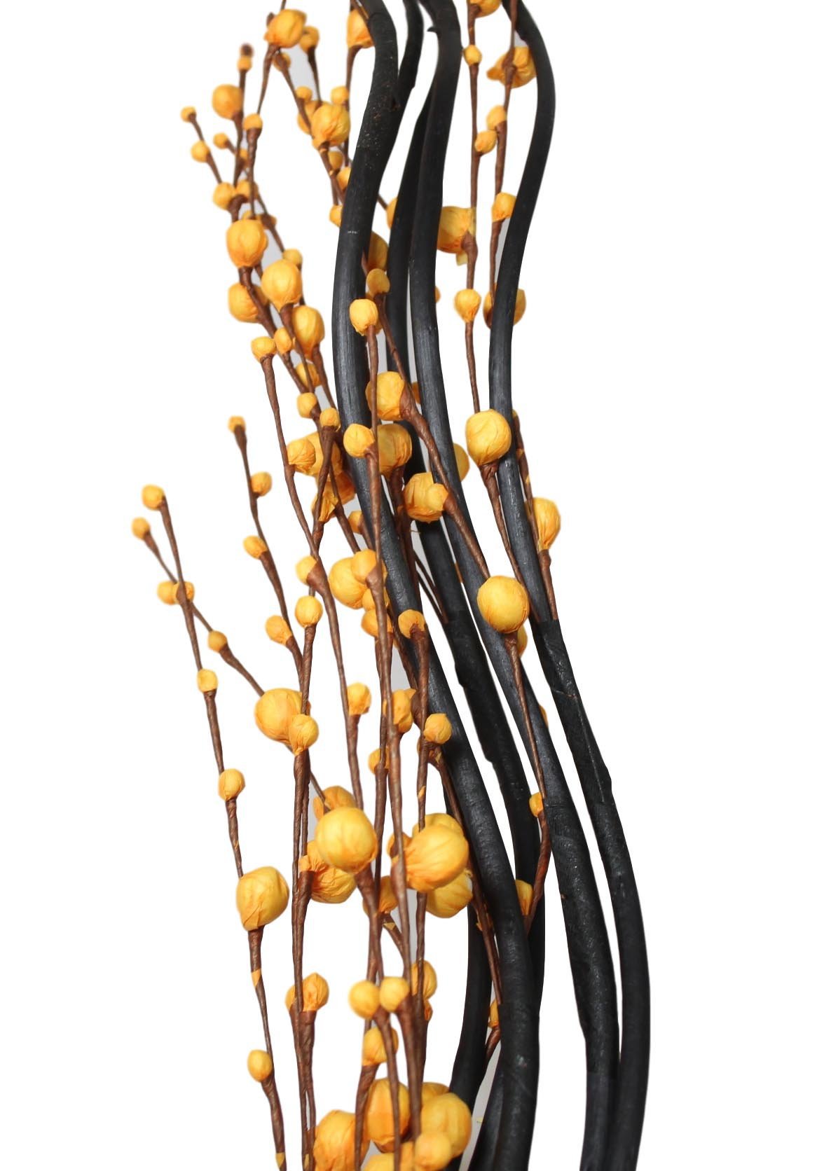 Long Stem Floral Twigs Home Decoration with Small Buds 154cm Assorted Colours 1250 (Big Parcel Rate)