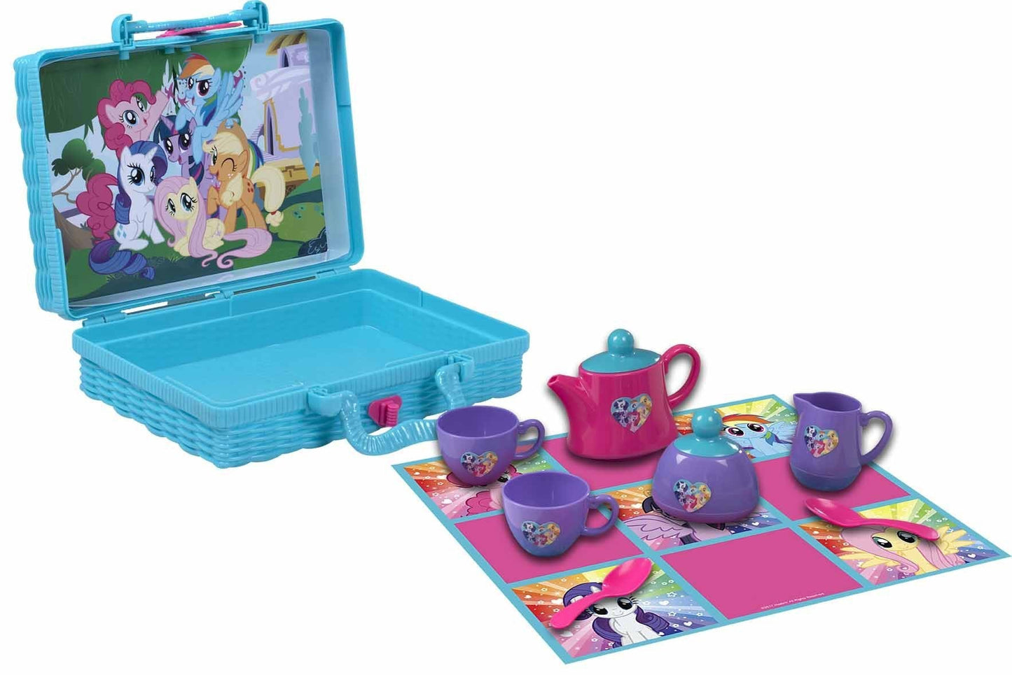My Little Pony Children Kids Kitchen Play Tea Party Hamper Toy Playset 3061 (Parcel Rate)