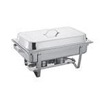 BANQUET CHAFING DISH 13.50 DOUBLE COMPARTMEN 57X36X32CM 1461 (BIG PARCEL)