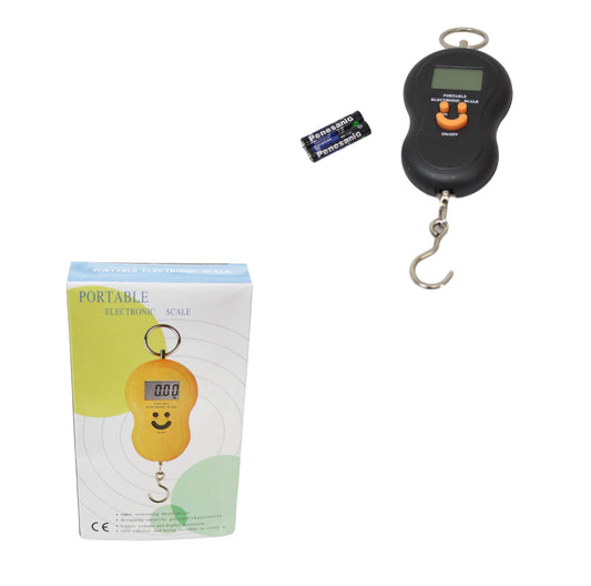 Portable Electronic Luggage Weighing Scale 11.5 x 6.5 cm Assorted Colours 2013 (Parcel Rate)