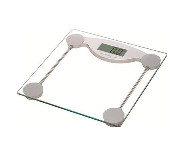 Glass Bathroom Weighing Scale Square 30 x 30 x 3 cm 2125 (Parcel Rate)