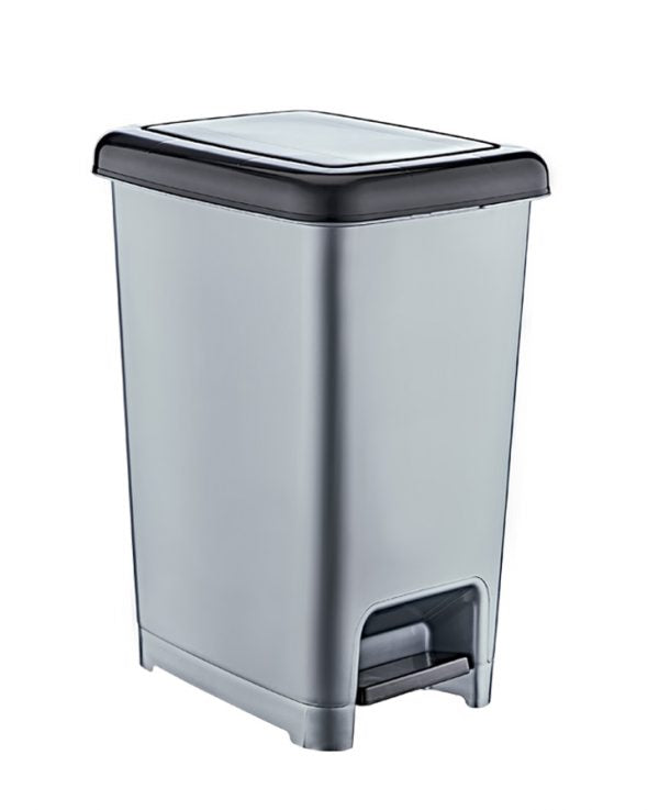 Plastic Slim Pedal Bin 25 Litre D01043 / PB25 A (Big Parcel Rate)