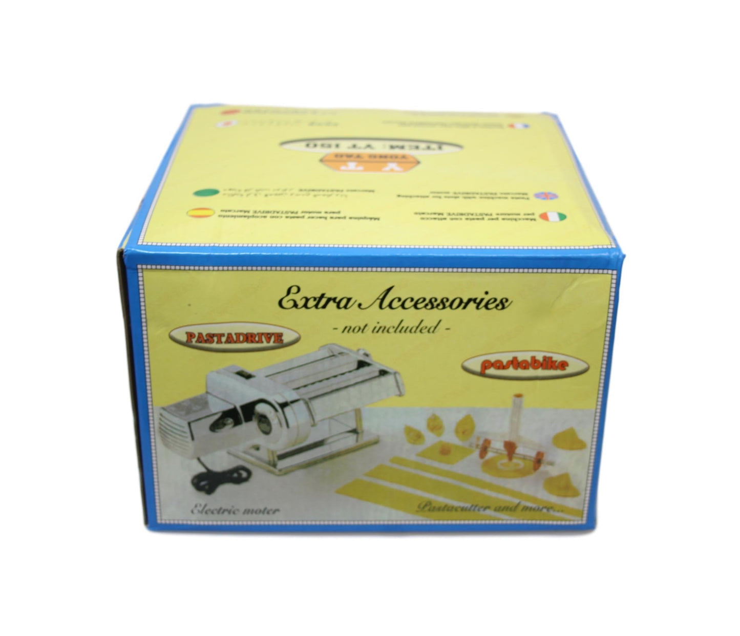 Pasta Lasagne Spaghetti Tagliatelle Ravioli Maker Machine Stainless Steel 9cm x 14cm 2616 (Parcel Rate)