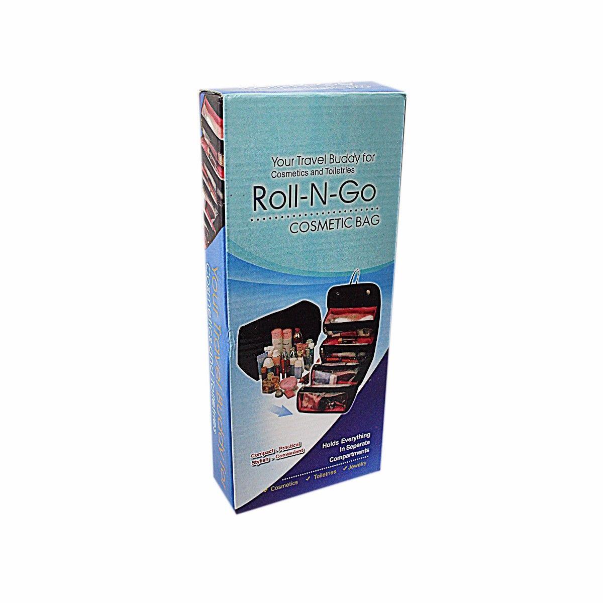 Roll-N-Go Makeup Cosmetic Bag Roll Up Travel Pouch 4087 (Parcel Rate)