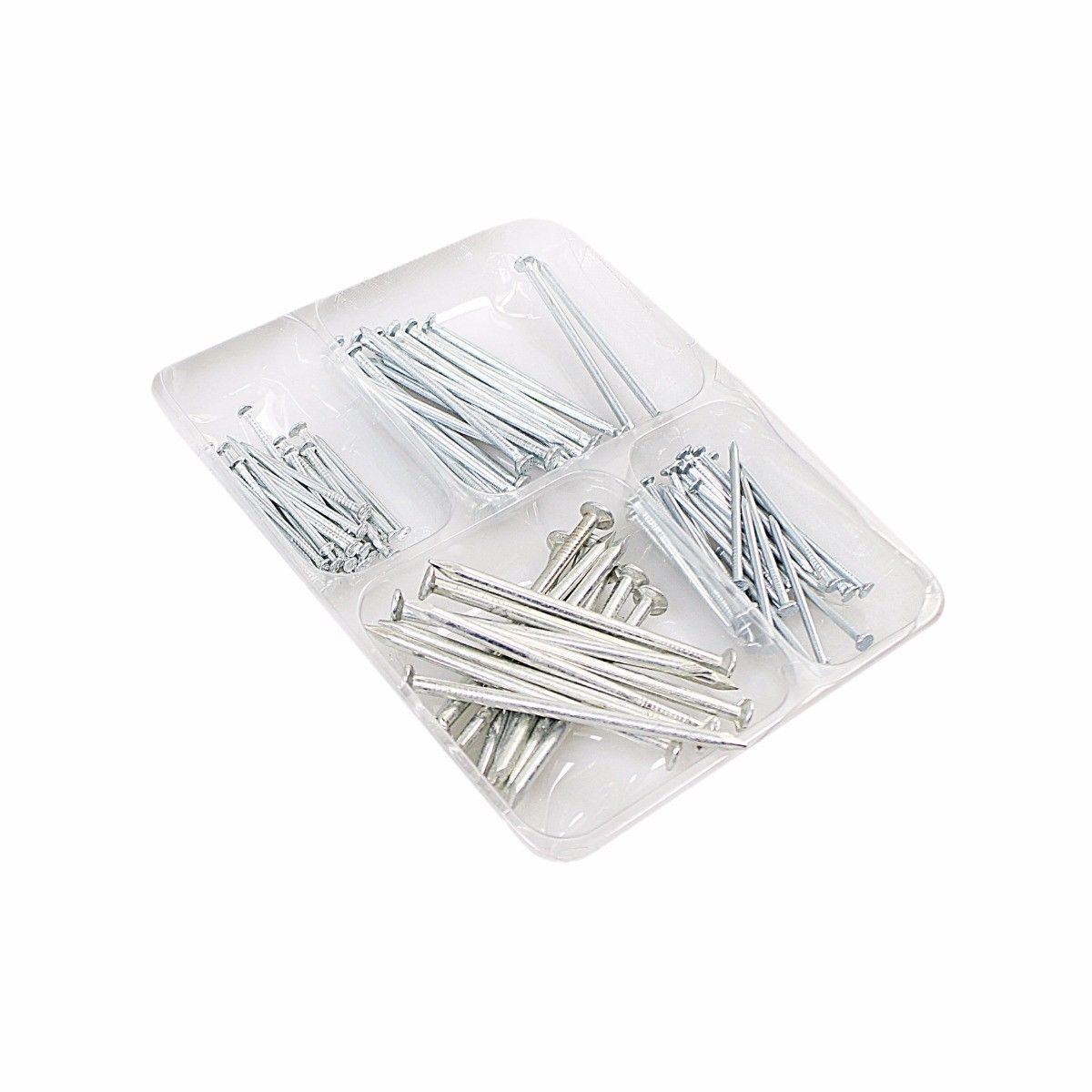 Assorted Tools Box Plastic Tool Box Assorted Nails Diy 4099 (Parcel Rate)