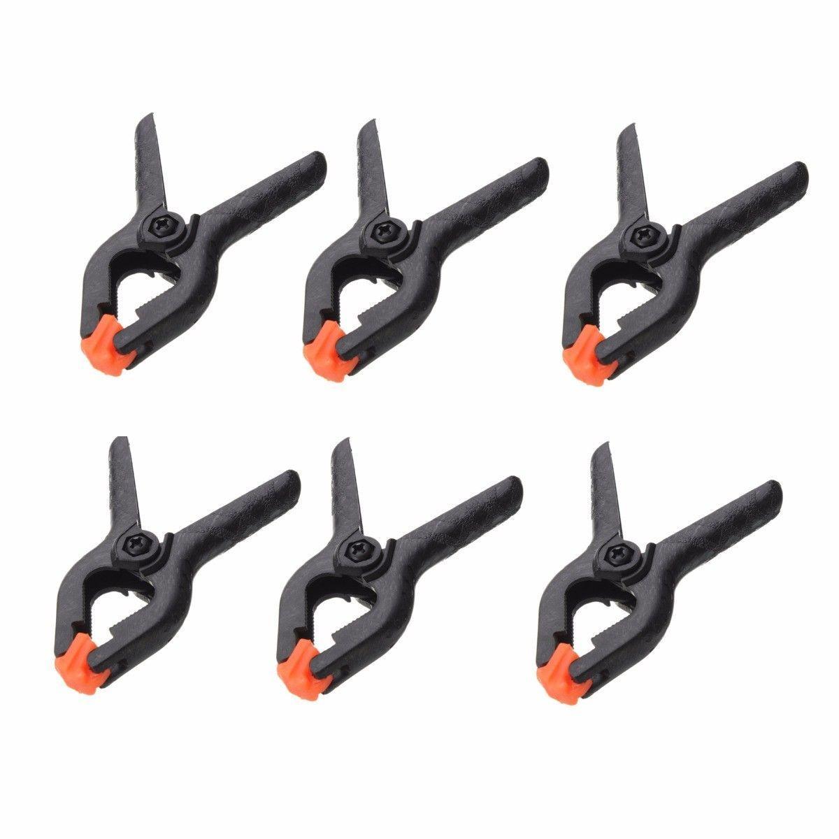 Plastic Market Stall Spring Clamp 2" Pack of 6 2231 (Parcel Rate)