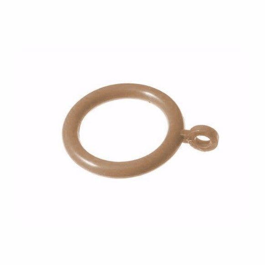 6 x Curtain Pole Rings 56mm 928mm Poles Natural Wood Diy Home 0685 (Large Letter Rate)