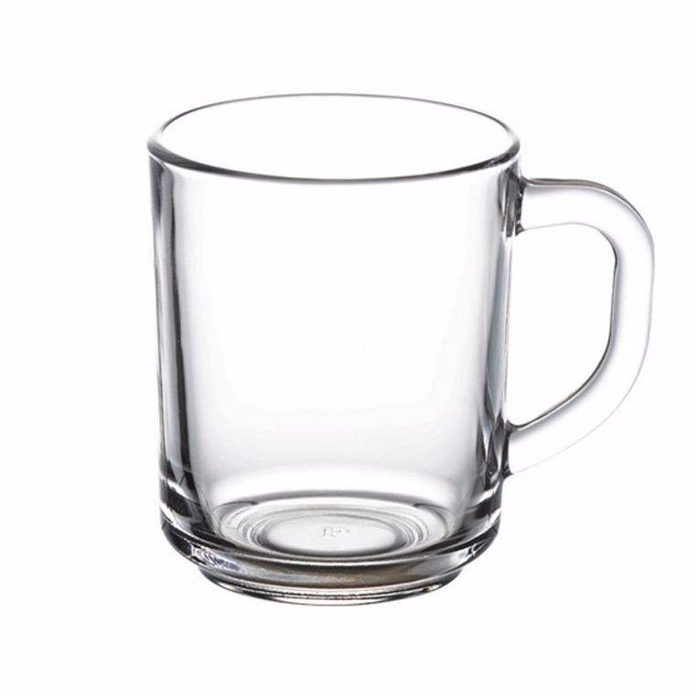 PB Glass Tea Mug 250ml Pack of 2 55029 (Parcel Plus Rate)