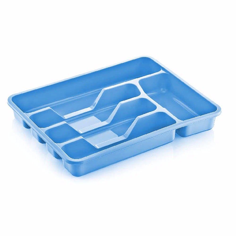 Plastic Cutlery Drawer Tray Holder 38.5 x 30.4 cm Assorted Colours D14001 (Parcel Rate)