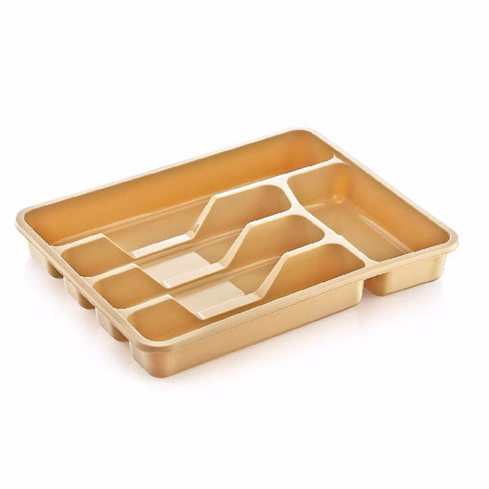 Plastic Cutlery Drawer Tray Holder 38.5 x 30.4 cm Assorted Colours D14001 (Parcel Rate)