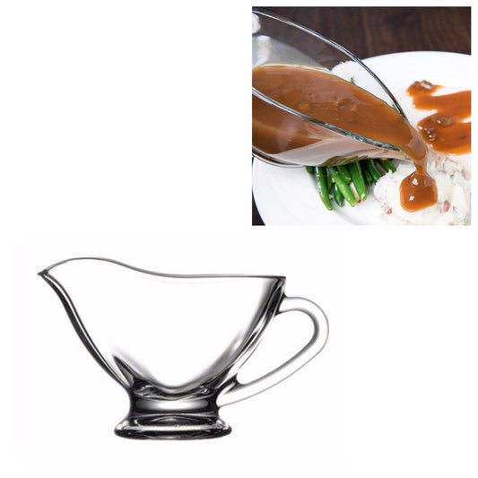 LARGE FANCY GRAVY SAUCER  6 1/2 OZ