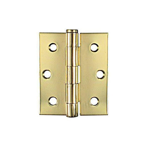 4'' Carded Butt Hinges Brass Effect Home Diy 0967 (Large Letter Rate)