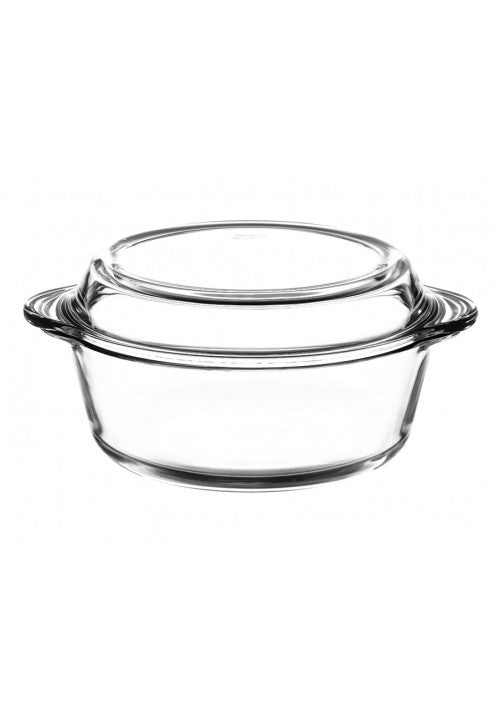 PB Borcam Glass Casserole with Lid 0.84LT 59033 (Parcel Plus Rate)