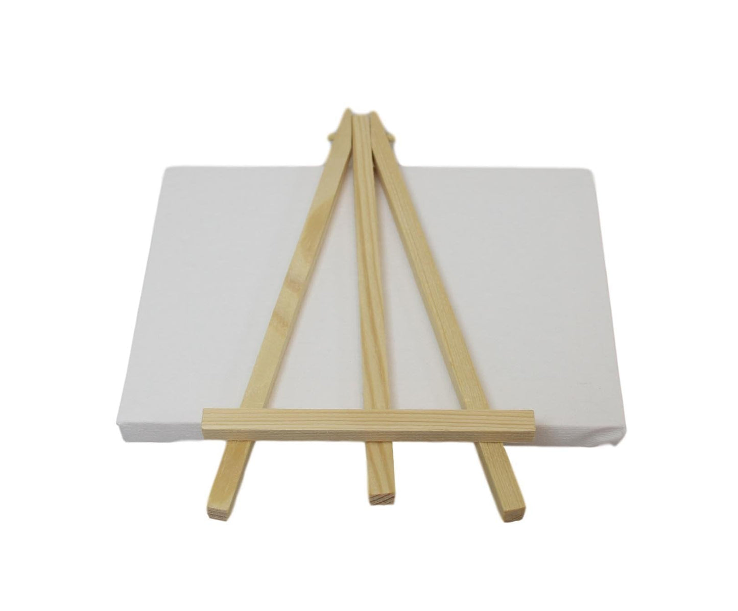 Mini White Painting Canvas with Stand 18 x 13 cm 6074 (Parcel Rate)