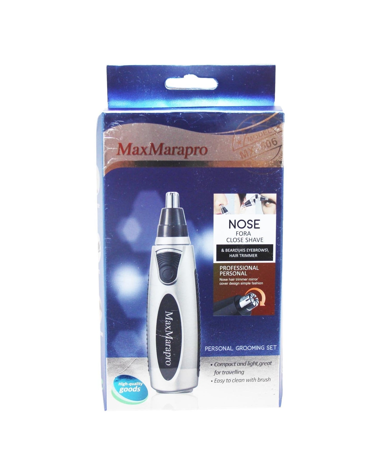 Max Marapro Nose Beard Eyebrow Trimmer Kit 13 cm 6482 (Parcel Rate)