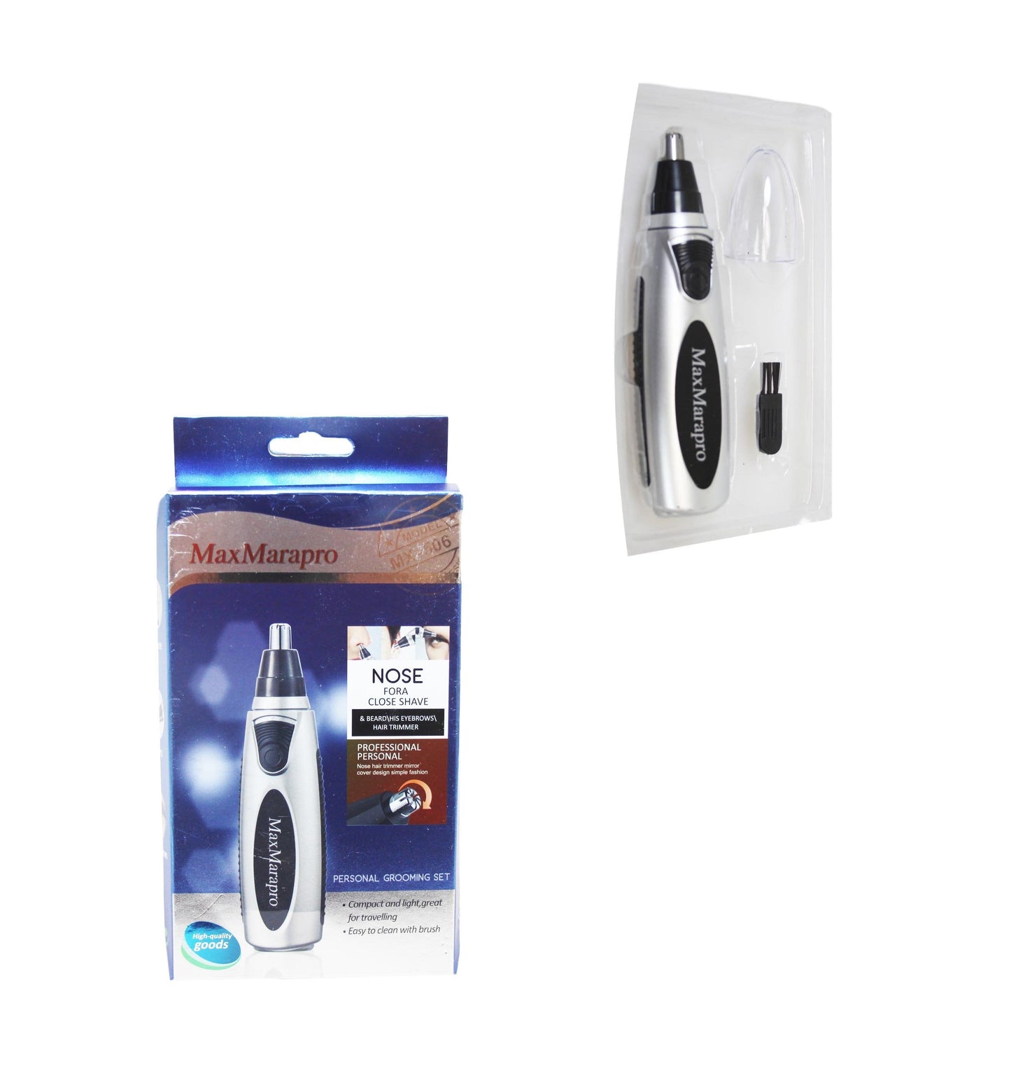 Max Marapro Nose Beard Eyebrow Trimmer Kit 13 cm 6482 (Parcel Rate)