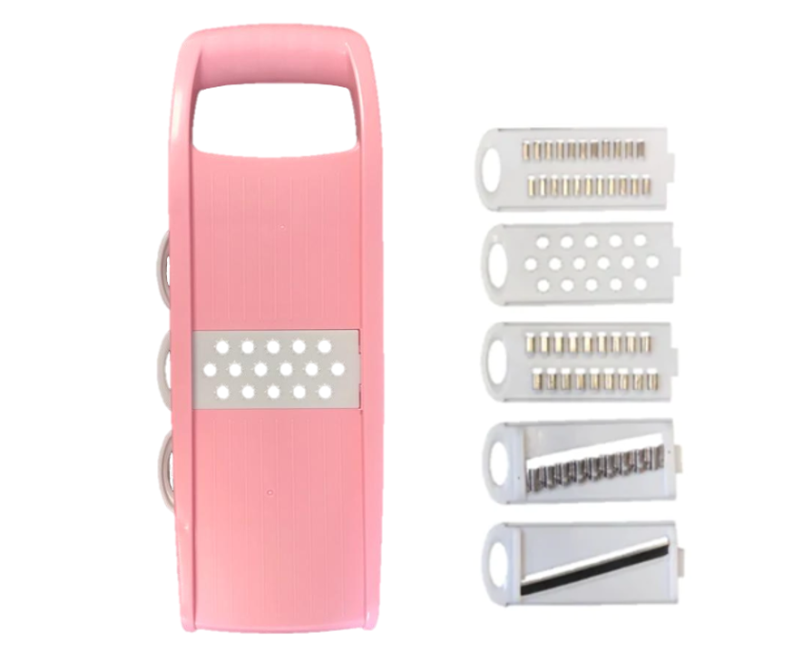 Plastic Vegetable Mandoline Grater Slicer 32 x 10 cm Assorted Mandoline Planes 6808 (Parcel Rate)