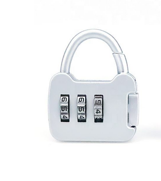 Plastic Number Combination Padlock 4 x 2.5 cm 7161 Parcel Rate)