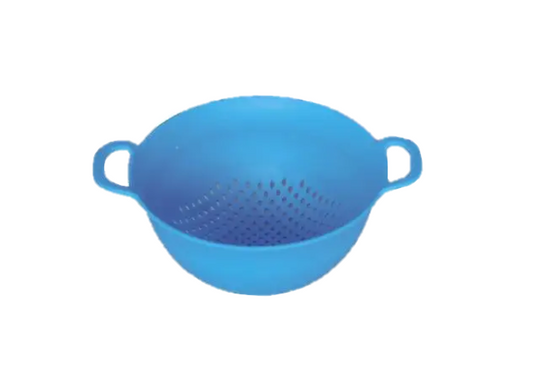 Mini Plastic Colander Strainer with Handles 15 cm Assorted Colours 7178 (Parcel Rate)