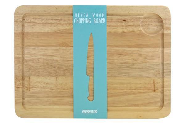 Chef's Meat Chopping Board Food Prep Wooden Chopping Board 40cm x 30cm 9310  A W5 (Parcel Rate)