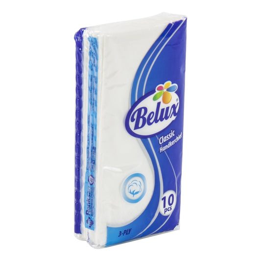 Belux Pocket Tissues Contains 10 Individual Tissue Packs Sold Separately Classic Soft Tissue A (Parcel Rate)