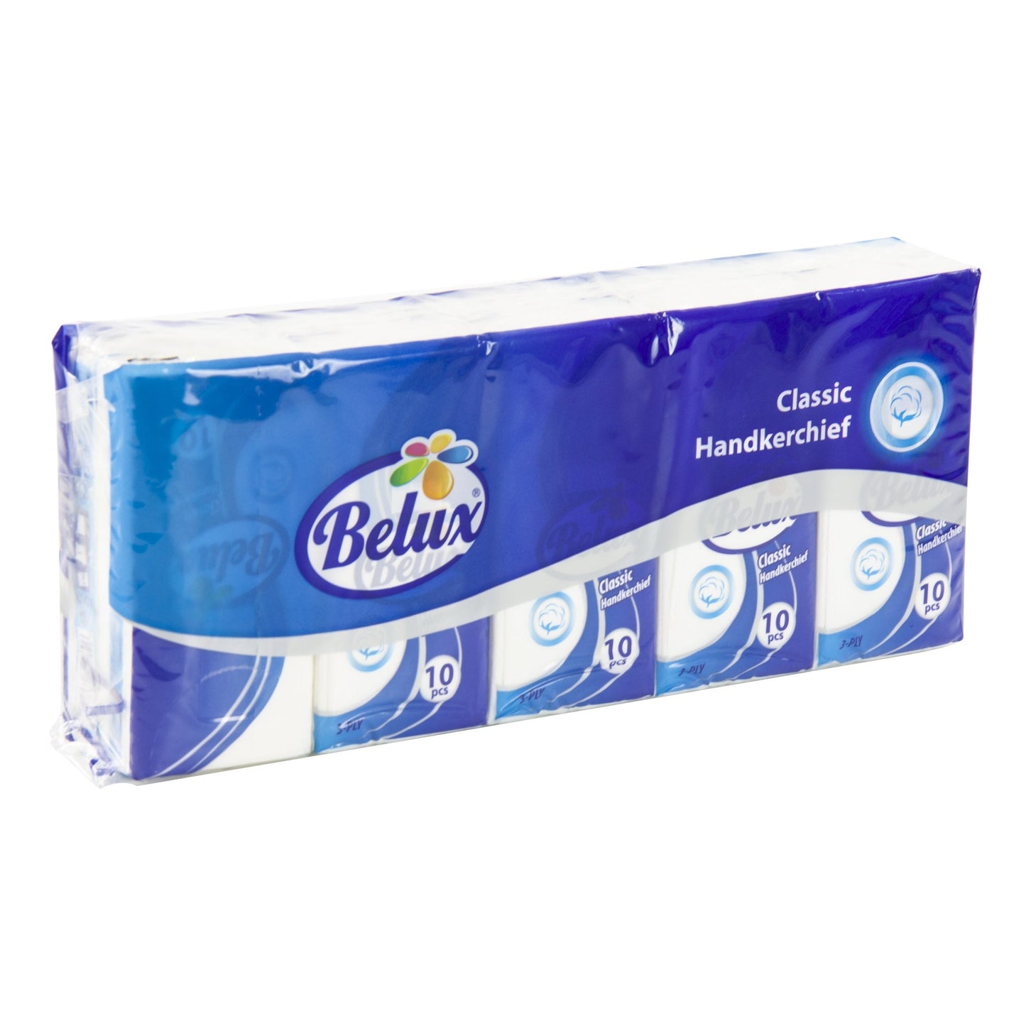 Belux Pocket Tissues Contains 10 Individual Tissue Packs Sold Separately Classic Soft Tissue A (Parcel Rate)