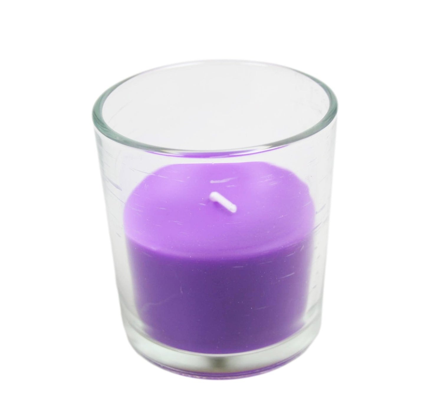 Opella Scented Candle In Glass Jar Lavender Fragrance 5 x 6.5 cm CDJARL (Parcel Rate)