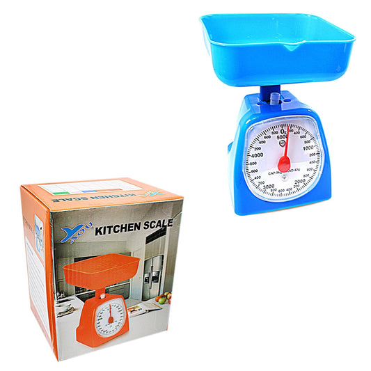 5kg Kitchen Weighing Scale Baking And Cooking Scale Plastic 0101 (Parcel Rate)