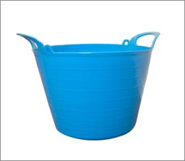 Medium Flexi Tub DIY Storage Bucket 26L Assorted Colours LL5126 A (Big Parcel Rate)