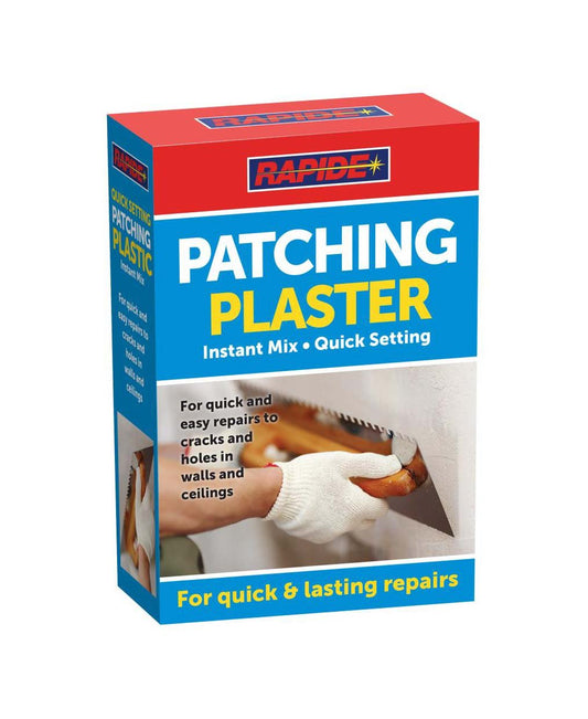 Rapide Patching Plaster Instant Mix Quick Setting Lasting Repairs 600g 3129A (Parcel Rate)