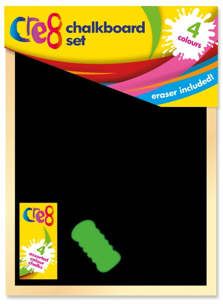 Chalk Board Set with Chalks and Eraser P2671 A (Large Letter Rate)