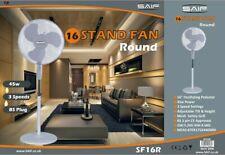 SAIF 16" Stand Fan Round Base Black SF16R/F16R (Big Parcel Rate)