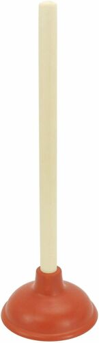 Durane Wooden Handle Toilet Plunger 40 cm 3017 (Parcel Rate)