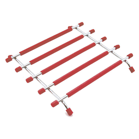 SQ Pro Elite Trivet Square Red 20cm 6226 (Parcel Rate)